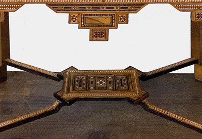Mesa de taracea